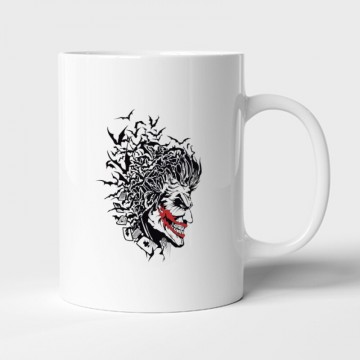 Jokerbat smile Bögre