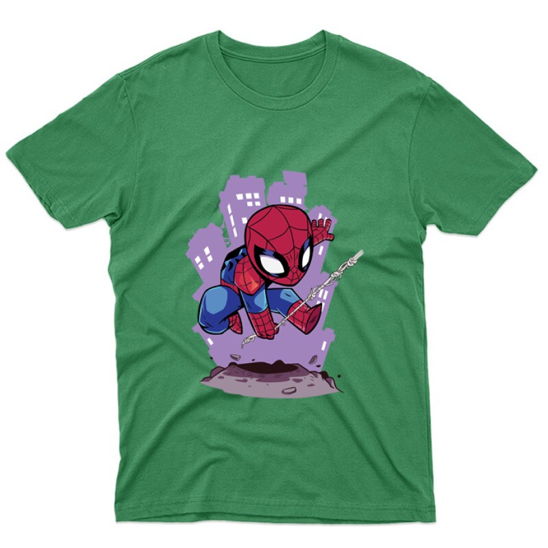 Spiderman chibi Unisex Póló