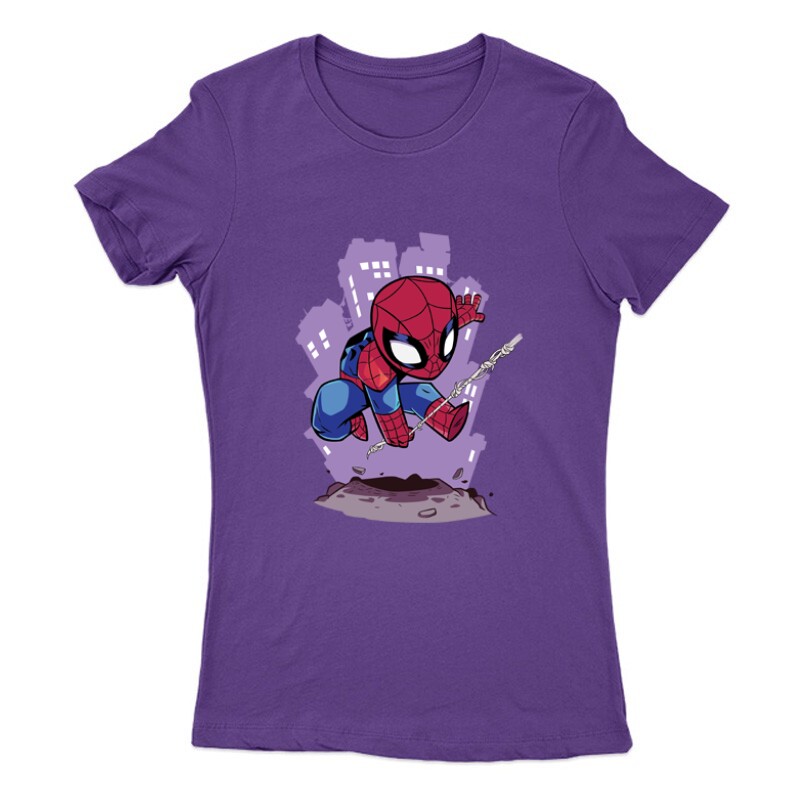 Spiderman chibi Női Póló