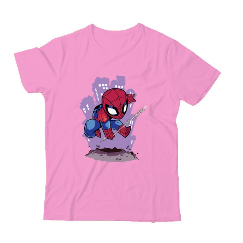 Spiderman chibi Gyermek Póló