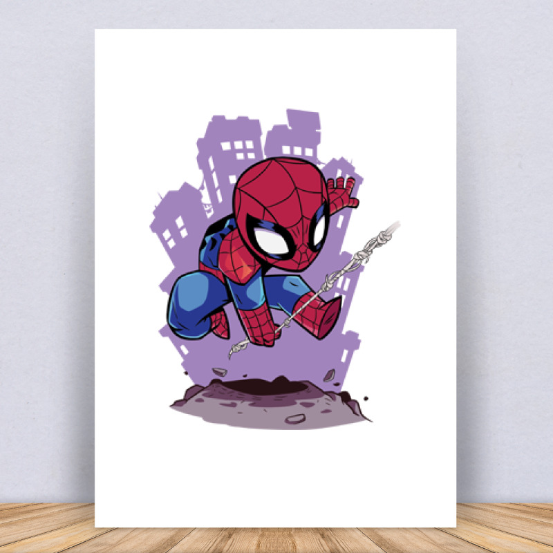 Spiderman chibi Vászonkép