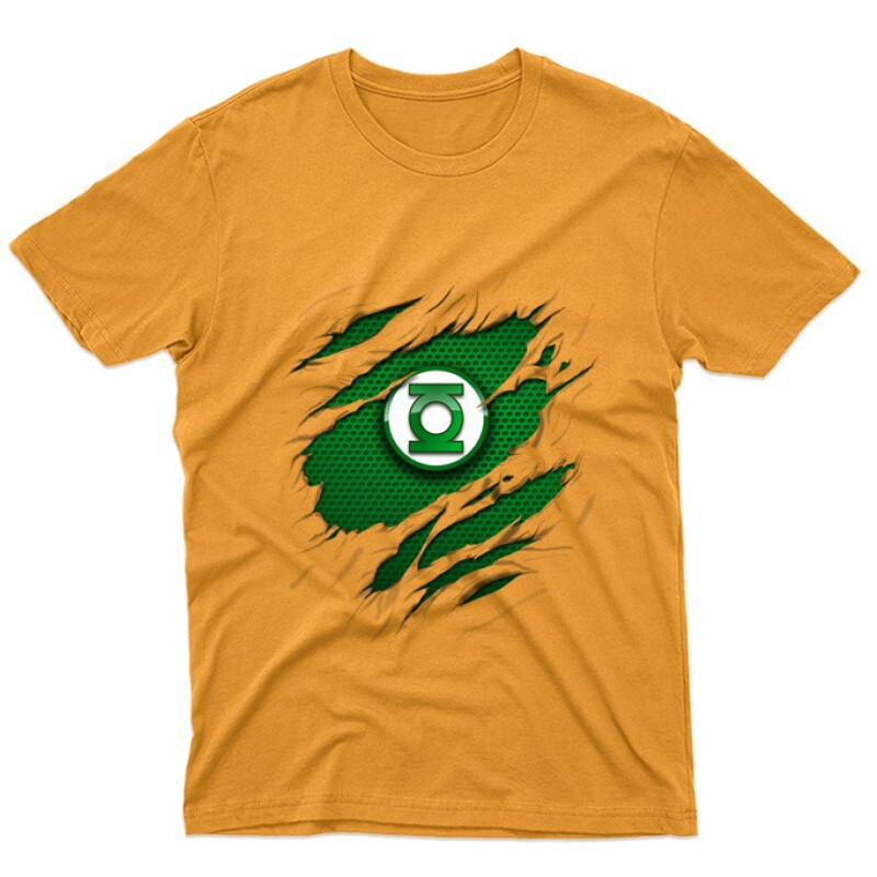 Green Lantern tépett Unisex Póló