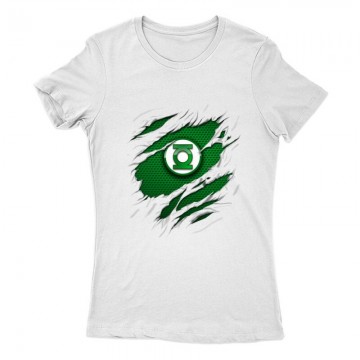 Green Lantern tépett Női Póló