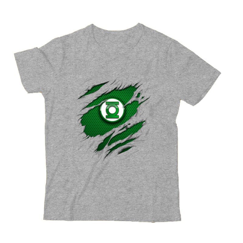 Green Lantern tépett Gyermek Póló