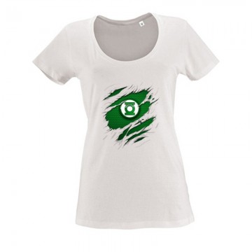 Green Lantern tépett Női O Nyakú Póló
