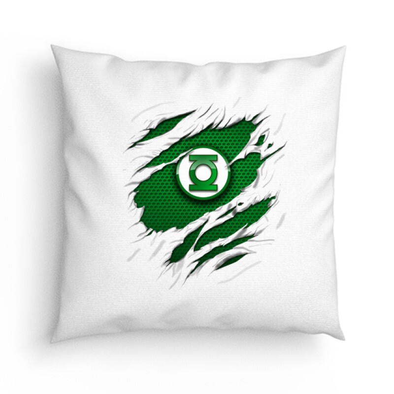 Green Lantern tépett Párna