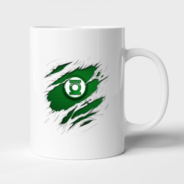 Green Lantern tépett Bögre