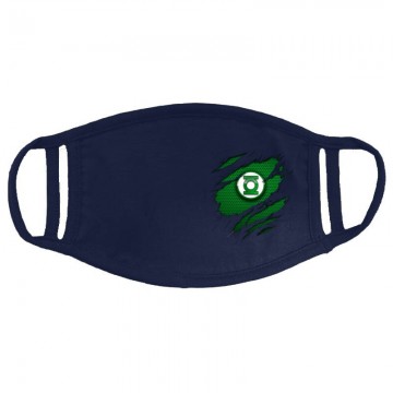 Green Lantern tépett Arcmaszk