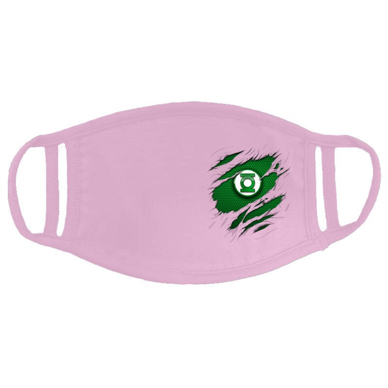 Green Lantern tépett Arcmaszk