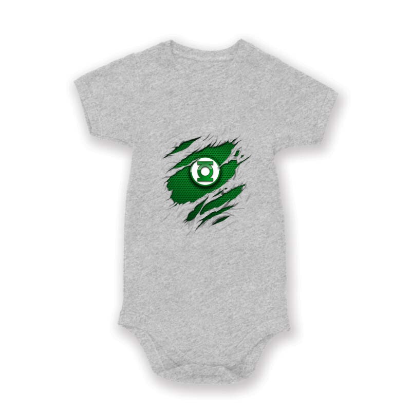 Green Lantern tépett Baby Body