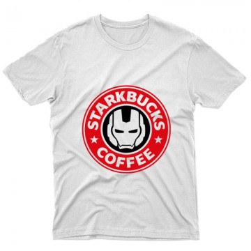 Ironman Starkbucks Coffee Unisex Póló