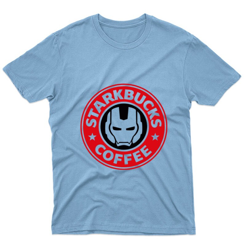 Ironman Starkbucks Coffee Unisex Póló