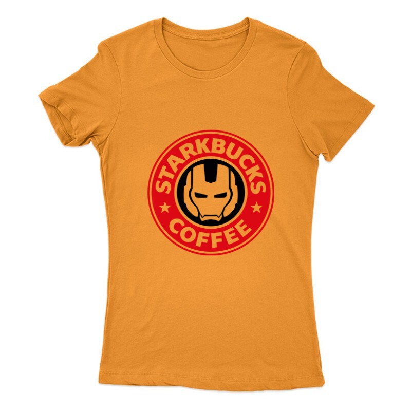 Ironman Starkbucks Coffee Női Póló
