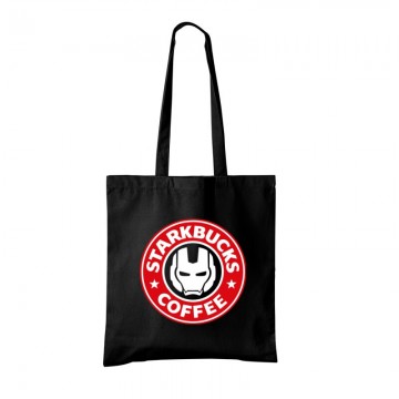 Ironman Starkbucks Coffee Bevásárló Táska