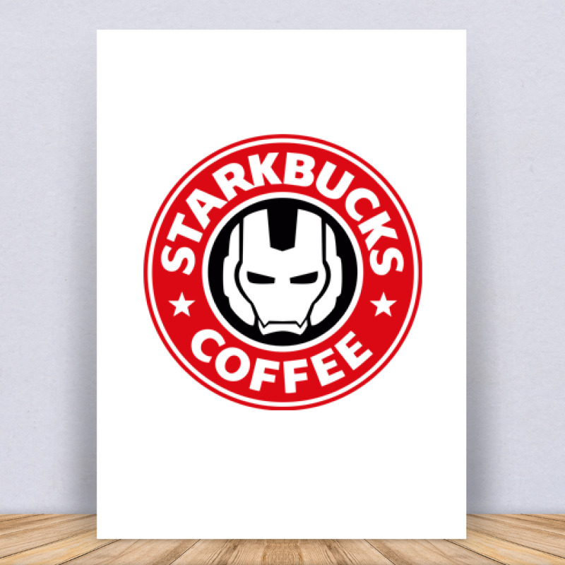 Ironman Starkbucks Coffee Vászonkép