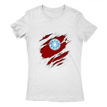 Ironman tépett Női Póló