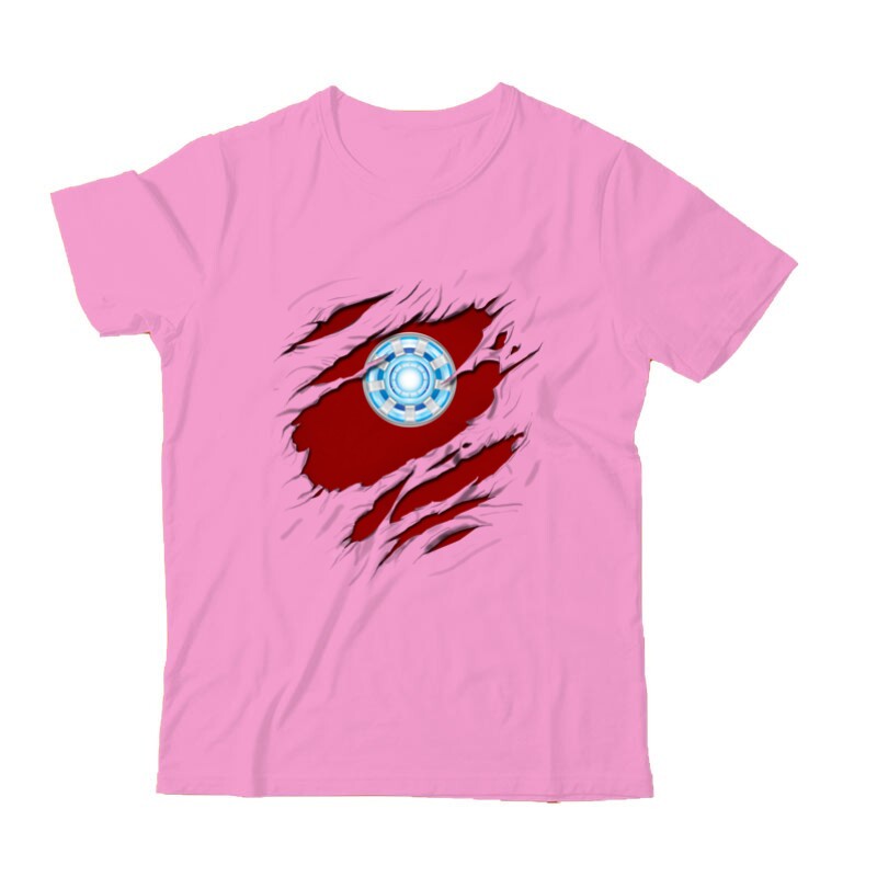 Ironman tépett Gyermek Póló