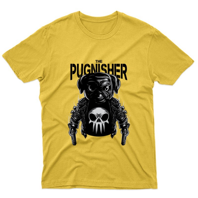 The Pugnisher Unisex Póló