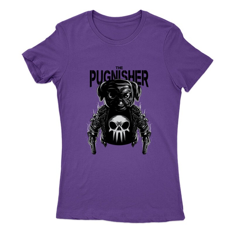 The Pugnisher Női Póló