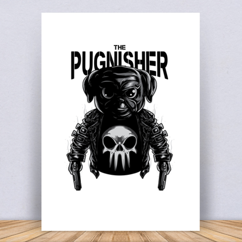 The Pugnisher Vászonkép