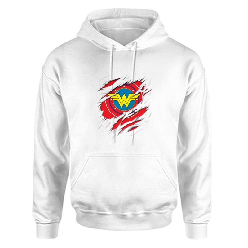 Wonder Woman Unisex Kapucnis Pulcsi