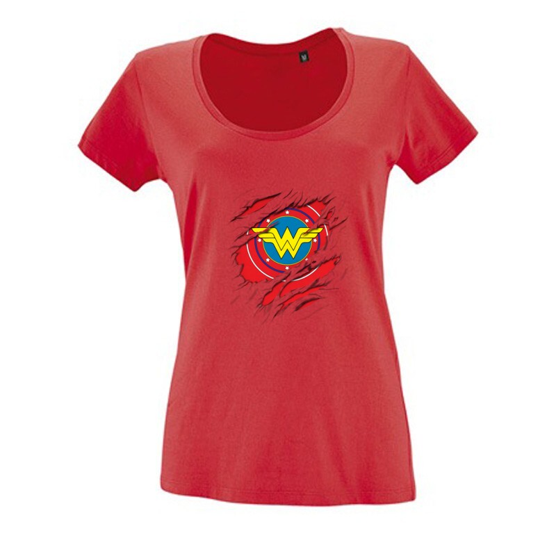 Wonder Woman Női O Nyakú Póló