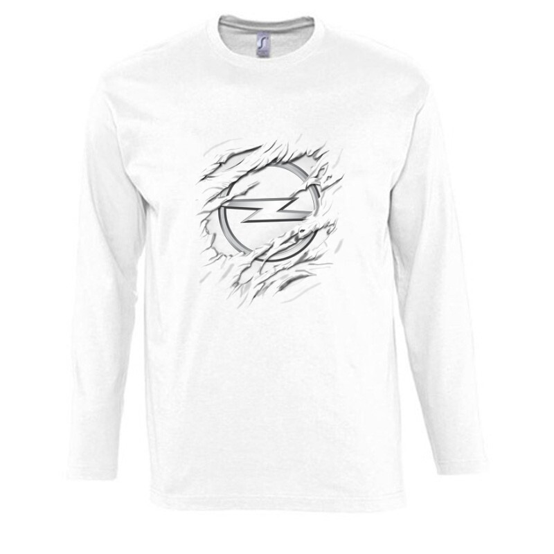 Opel Tépett Hosszú Ujjú Póló