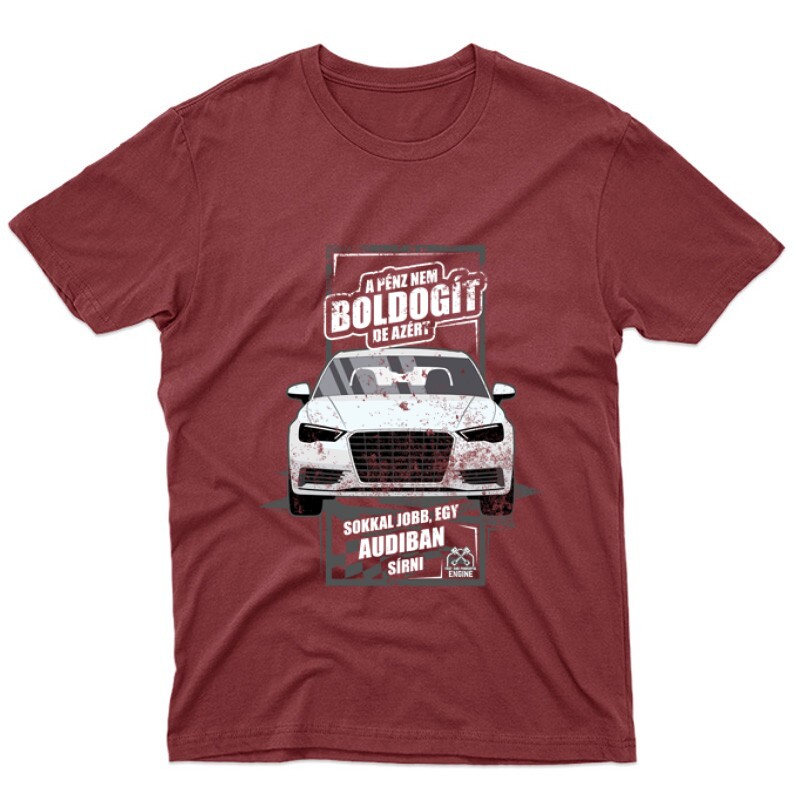 A pénz nem boldogít de ... Unisex Póló