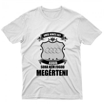 Amig nincs egy audid... Unisex Póló