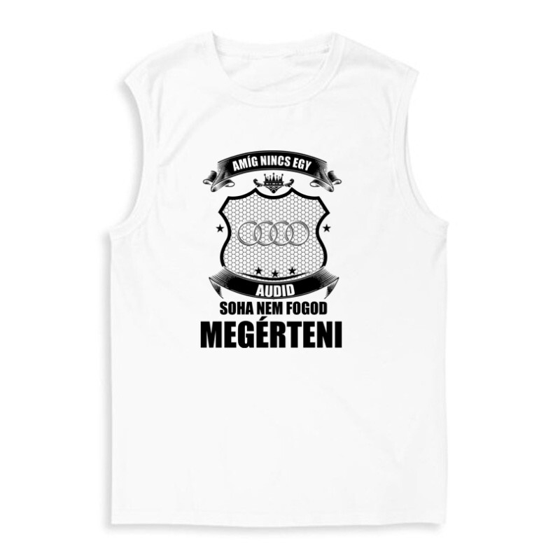 Amig nincs egy audid ... Férfi Trikó