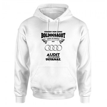 Pénzért nem tudsz boldogságot Unisex Kapucnis Pulcsi