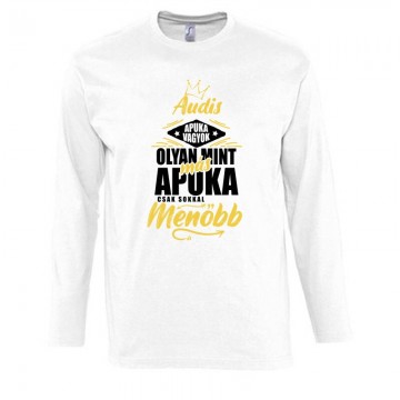 Audis Apuka Hosszú Ujjú Póló