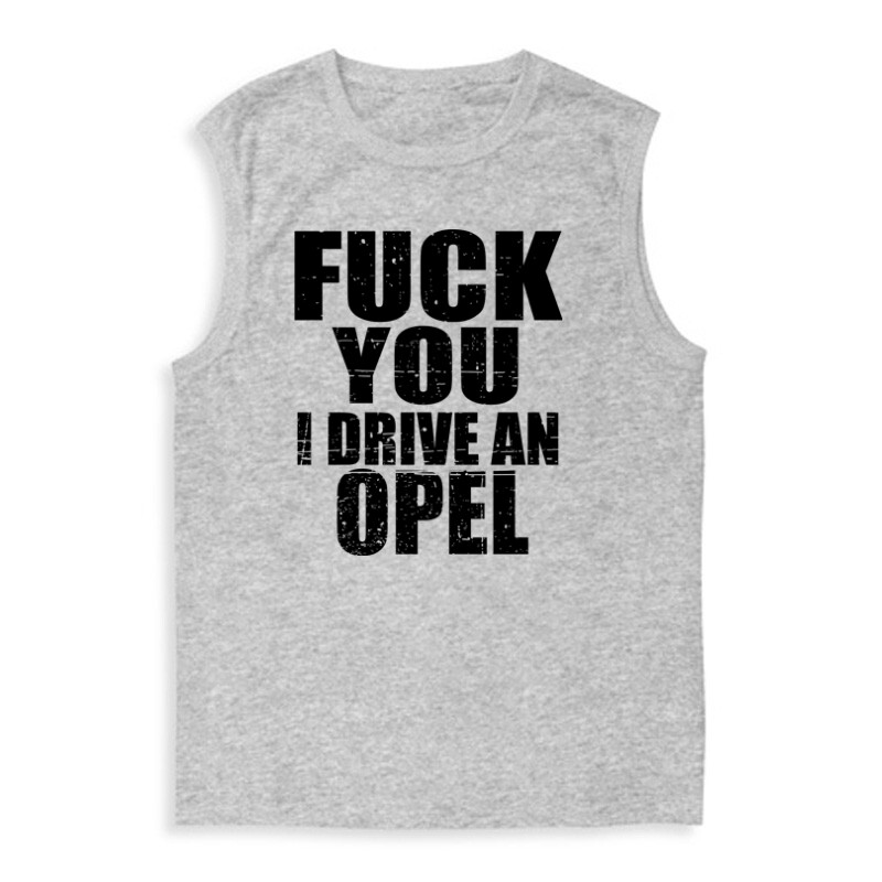 I Drive An Opel Férfi Trikó