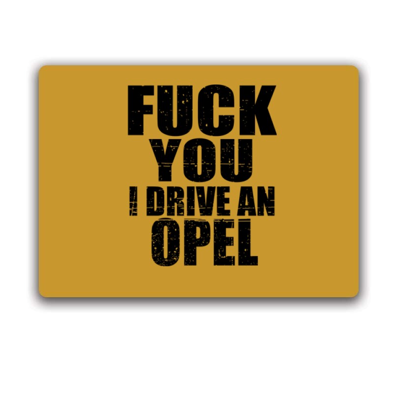 I Drive An Opel Egérpad
