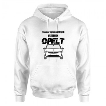 Az igazán jófejek (Opel) Unisex Kapucnis Pulcsi