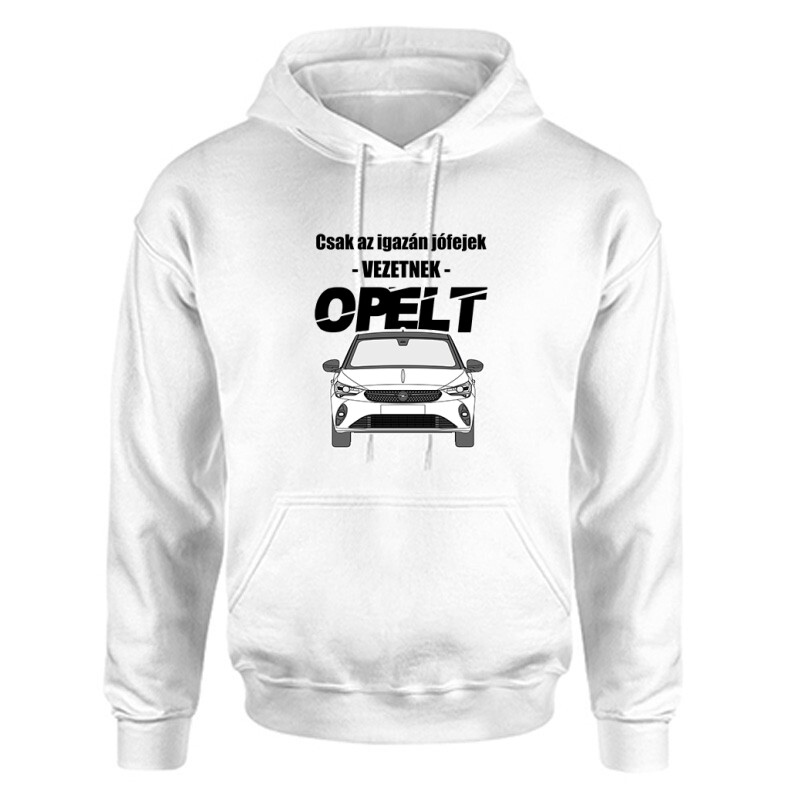 Az igazán jófejek (Opel) Unisex Kapucnis Pulcsi