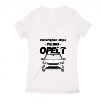 Az igazán jófejek (Opel) Női V Kivágott póló