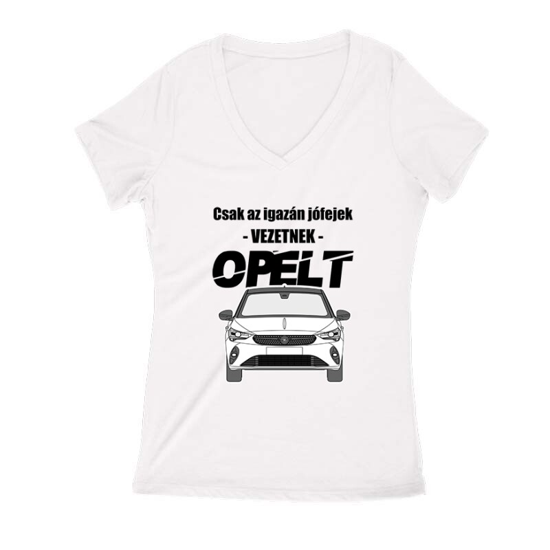 Az igazán jófejek (Opel) Női V Kivágott póló