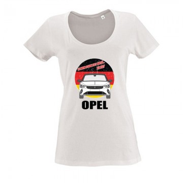 Nemcsak egy Autó (Opel) Női O Nyakú Póló