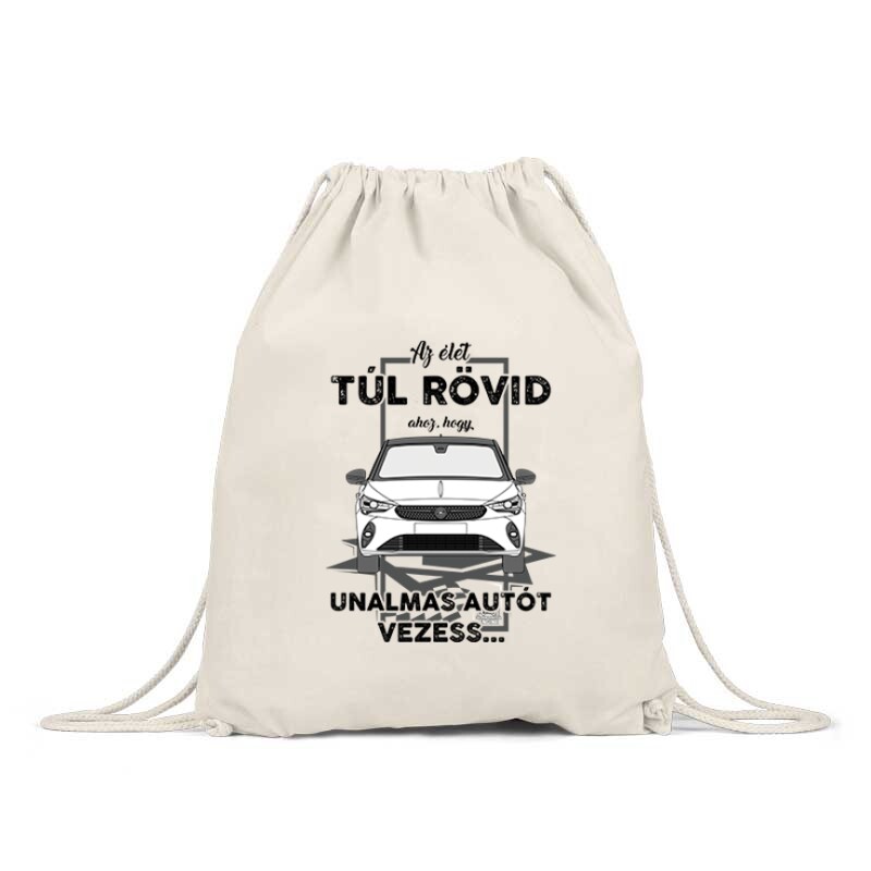 Az élet túl rövid (Opel) Hátizsák