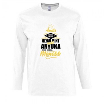 Audis Anyuka Hosszú Ujjú Póló