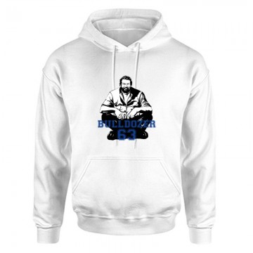 Bulldozer 63 Unisex Kapucnis Pulcsi