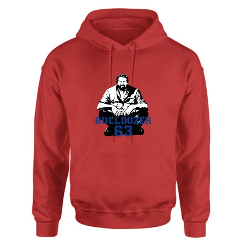Bulldozer 63 Unisex Kapucnis Pulcsi