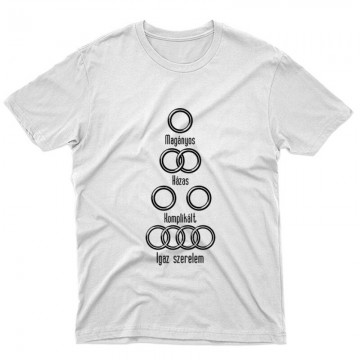 Igaz Szerelem Audi Unisex Póló