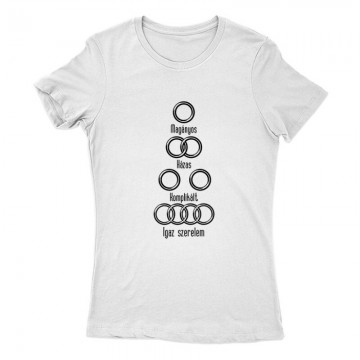 Igaz Szerelem Audi Női Póló