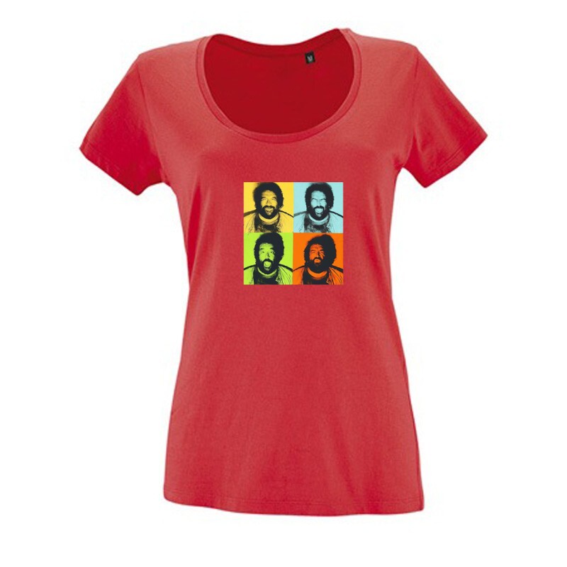 4 color Női O Nyakú Póló