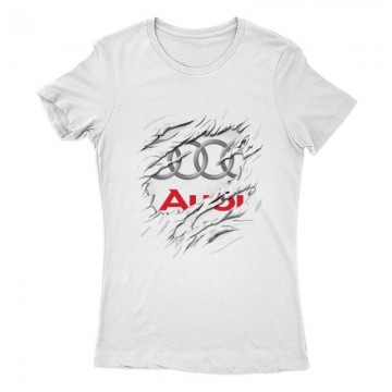Audi Tépett Női Póló