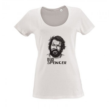 Sketch Bud Spencer Női O Nyakú Póló