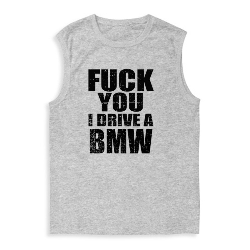 I Drive A BMW Férfi Trikó