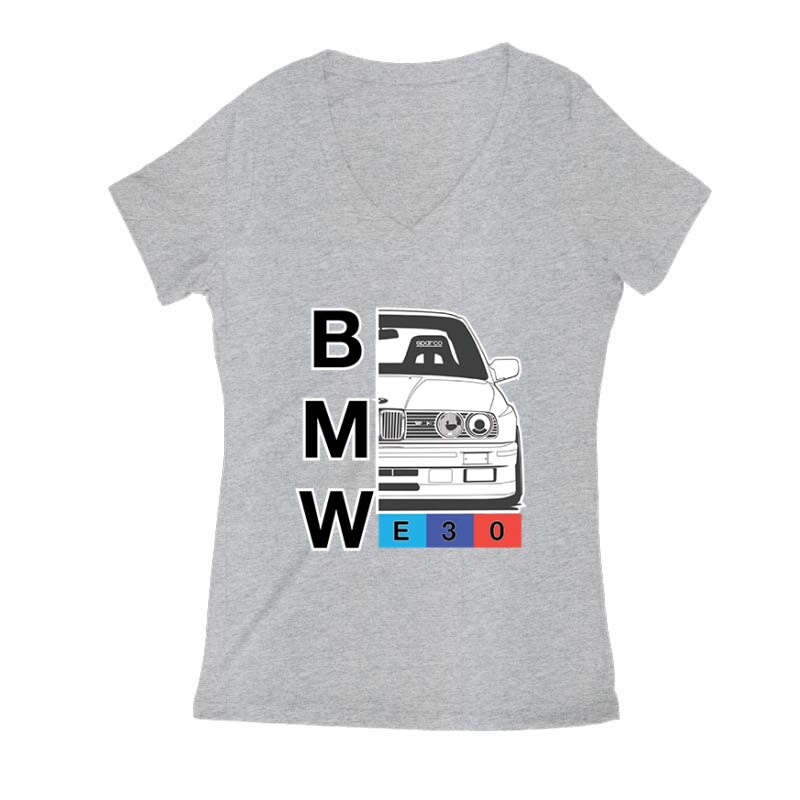 BMW E30 (II) Női V Kivágott póló